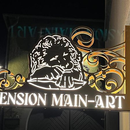 Pension Main-Art Mainstockheim ภายนอก รูปภาพ